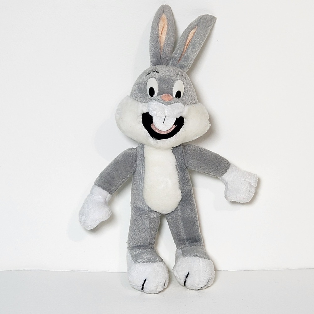 Vintage 1992 Looney Tunes Bugs Bunny Plush Toy Rabbit 12" Stuffed Animal Stuffie